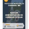 Apostila Auxiliar Administrativo do Conselho Tutelar Prefeitura do Municipal de Itaverava MG
