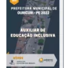Apostila Auxiliar de Educação Inclusiva Prefeitura Municipal de Ouricuri PE 2022