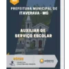 Apostila Auxiliar de Serviço Escolar Prefeitura do Municipal de Itaverava MG
