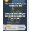 Apostila Auxiliar de Serviços Gerais do Conselho Tutelar Prefeitura do Municipal de Itaverava MG