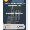 Apostila Monitor Escolar Prefeitura do Municipal de Itaverava MG
