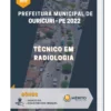 Apostila Técnico em Radiologia Prefeitura Municipal de Ouricuri PE 2022