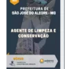 Apostila Agente de Limpeza e Conservação Prefeitura de São José do Alegre MG