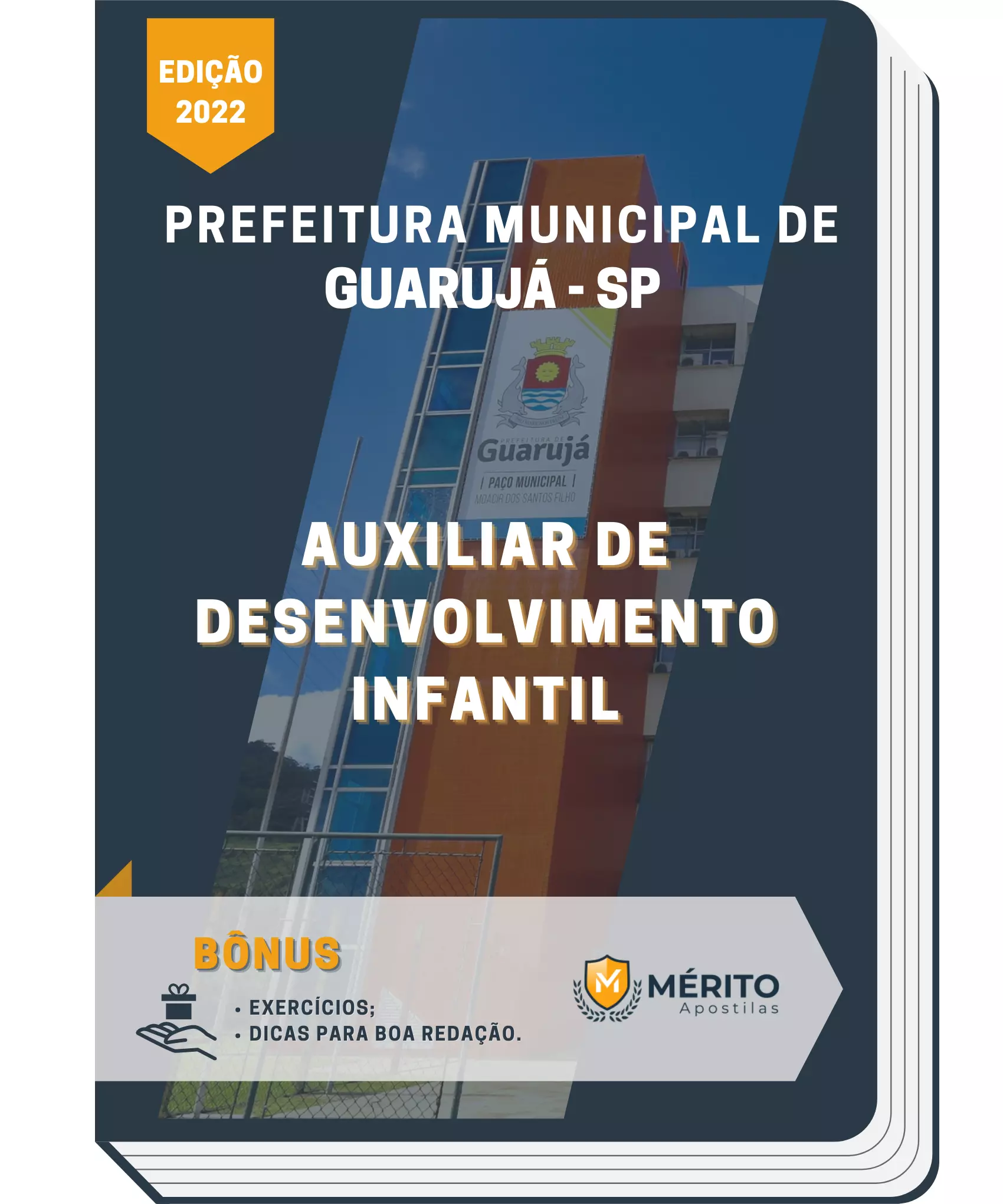 Apostila Auxiliar De Desenvolvimento Infantil Pref Municipal de Guarujá SP