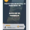 Apostila Auxiliar de Farmácia Pref Municipal de Feira Nova PE