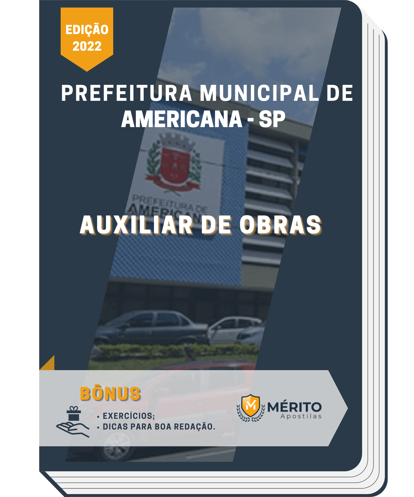 Apostila Auxiliar de Obras Prefeitura de Americana SP