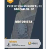 Apostila Motorista Prefeitura Municipal de São Carlos SP