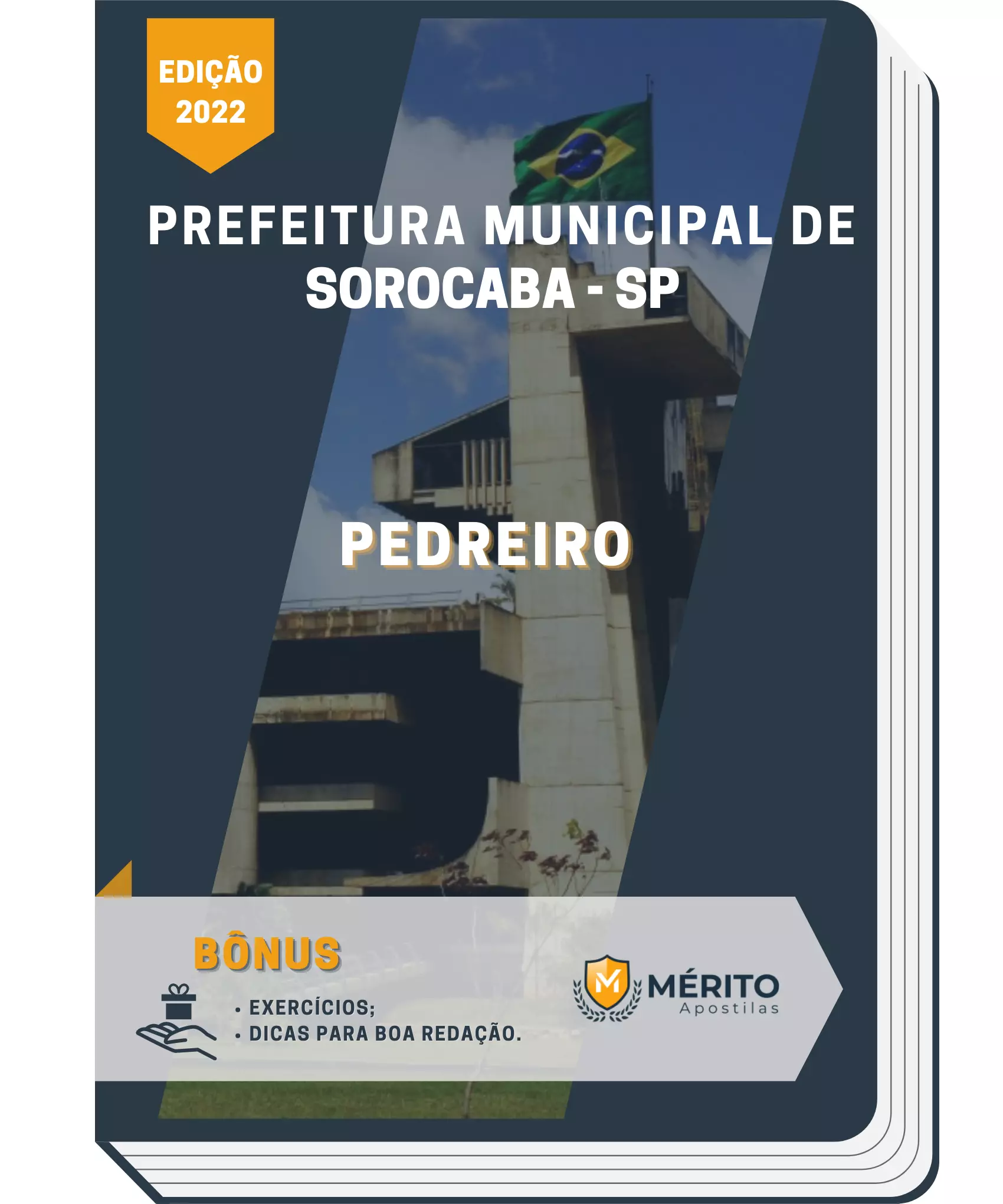 Apostila Pedreiro Prefeitura Municipal de Sorocaba SP