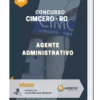 Apostila Agente Administrativo Concurso CIMCERO RO