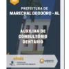 Apostila Auxiliar de Consultório Dentário Prefeitura de Marechal Deodoro AL