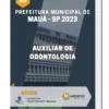 Apostila Auxiliar de Odontologia Pref Municipal de Mauá SP