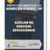 Apostila Auxiliar de Serviços Educacionais Pref Municipal de Aparecida d'Oeste SP