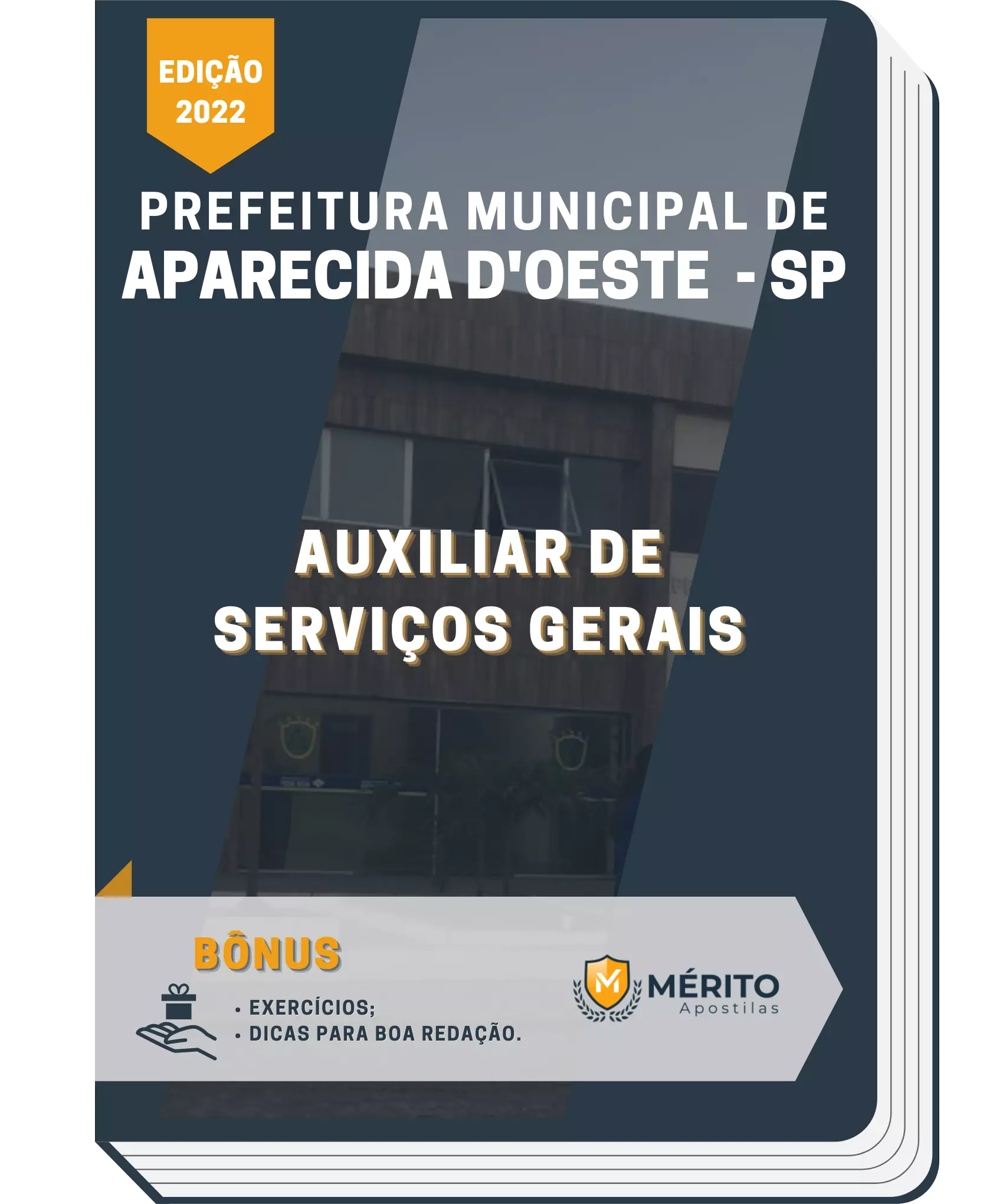 Apostila Auxiliar de Serviços Gerais Pref Municipal de Aparecida d'Oeste SP