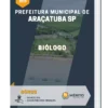 Apostila Biólogo Prefeitura Municipal de Araçatuba SP