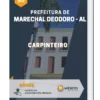 Apostila Carpinteiro Prefeitura de Marechal Deodoro AL