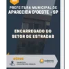 Apostila Encarregado do Setor de Estradas Pref Municipal de Aparecida d'Oeste SP