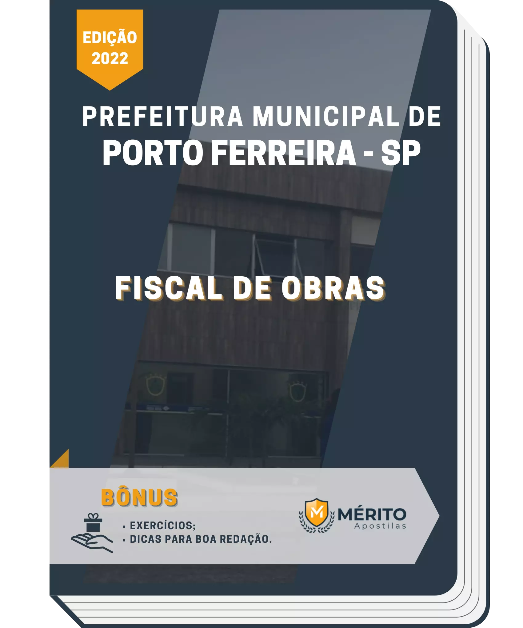 Apostila Fiscal de Obras Pref Municipal de Porto Ferreira SP 2023