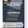Apostila Fonoaudiólogo Pref Municipal de Mauá SP