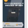 Apostila Gari Pref Municipal de Dirce Reis SP 2023