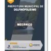Apostila Mecânico Prefeitura Municipal Delfinópolis MG