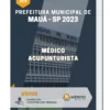 Apostila Médico Acupunturista Pref Municipal de Mauá SP