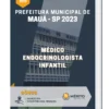 Apostila Médico Endocrinologista Infantil Pref Municipal de Mauá SP