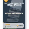 Apostila Médico Ortopedista Pref Municipal de Mauá SP