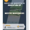 Apostila Mestre Marceneiro Prefeitura Municipal de Araçatuba SP