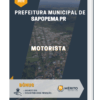 Apostila Motorista Prefeitura Municipal de Sapopema PR 2023