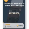 Apostila Motorista Pref Municipal de Dirce Reis SP 2023
