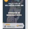 Apostila Operador de Máquinas Leves Prefeitura de São José do Alegre MG