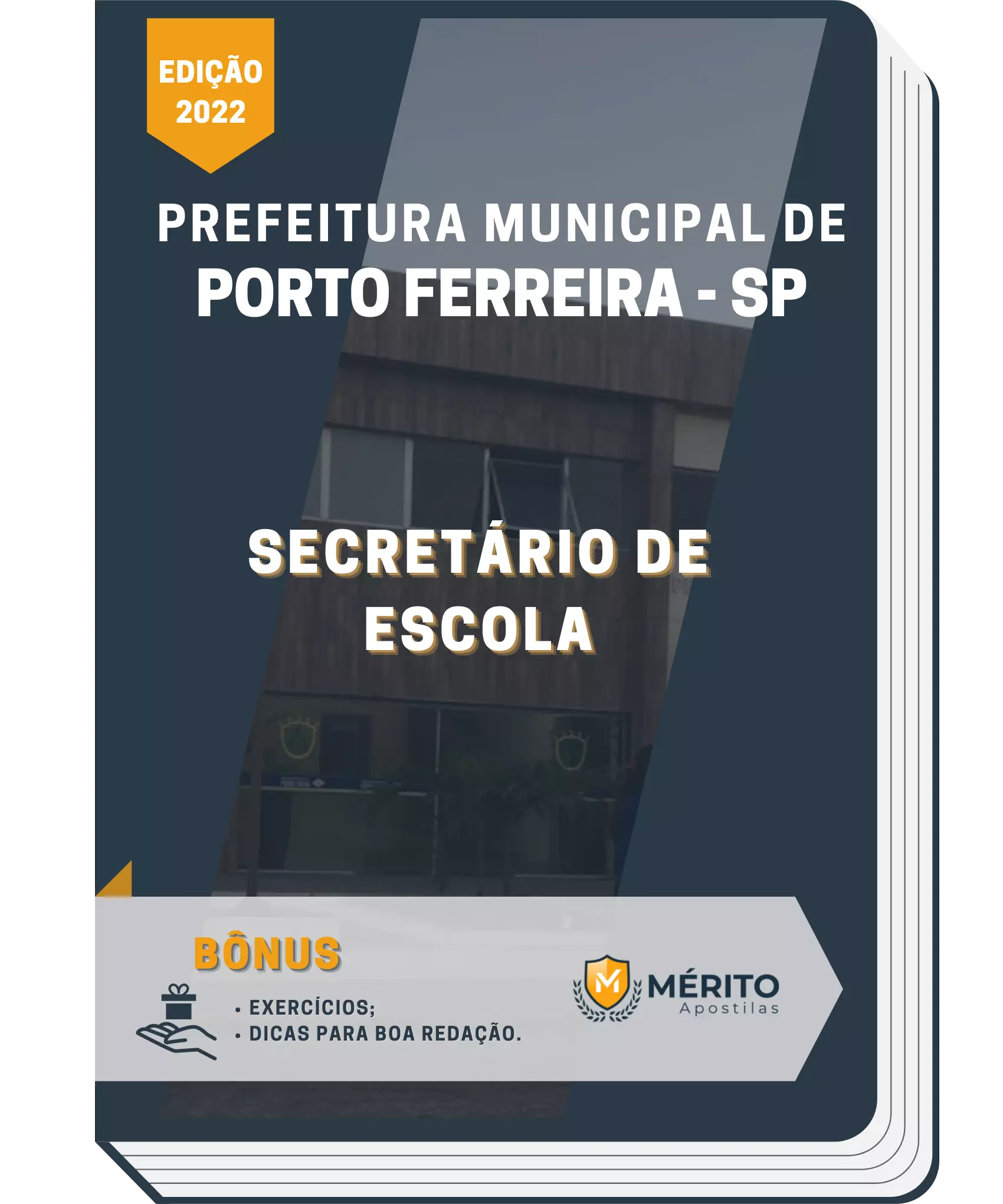 Apostila Secretário de Escola Pref Municipal de Porto Ferreira SP 2023