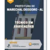 Apostila Técnico em Edificações Prefeitura de Marechal Deodoro AL