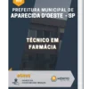 Apostila Técnico em Farmácia Pref Municipal de Aparecida d'Oeste SP