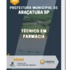 Apostila Técnico em Farmácia Prefeitura Municipal de Araçatuba SP