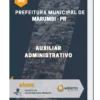 Apostila Auxiliar Administrativo Prefeitura Municipal de Marumbi PR