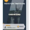 Apostila Carpinteiro Prefeitura de Timóteo MG