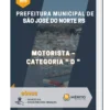 Apostila Motorista Categoria D Prefeitura Municipal São José do Norte RS