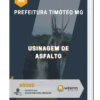 Apostila Usinagem de Asfalto Prefeitura de Timóteo MG