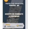 Apostila Agente De Combate A Endemias Prefeitura Municipal Perdões MG