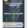 Apostila Analista De Sistema Prefeitura Municipal Timbaúba PE