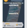 Apostila Arquiteto Prefeitura Municipal de Garopaba SC