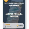 Apostila Auditor Fiscal da Fazenda Prefeitura Municipal de Garopaba SC
