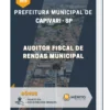 Apostila Auditor Fiscal de Rendas Municipal Prefeitura de Capivari SP 2023
