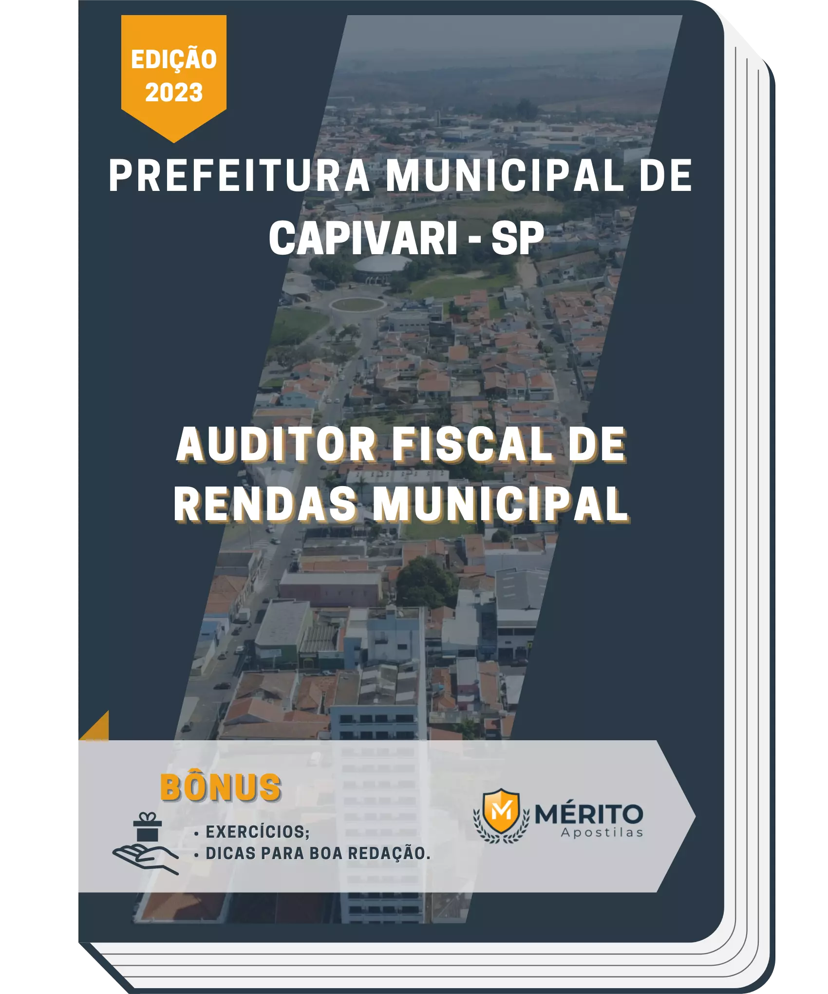 Apostila Auditor Fiscal de Rendas Municipal Prefeitura de Capivari SP 2023