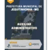 Apostila Auxiliar Administrativo Prefeitura Municipal Jequitinhonha MG