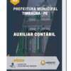Auxiliar Contábil Prefeitura Municipal Timbaúba PE