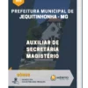 Apostila Auxiliar De Secretária Magistério Prefeitura Municipal Jequitinhonha MG