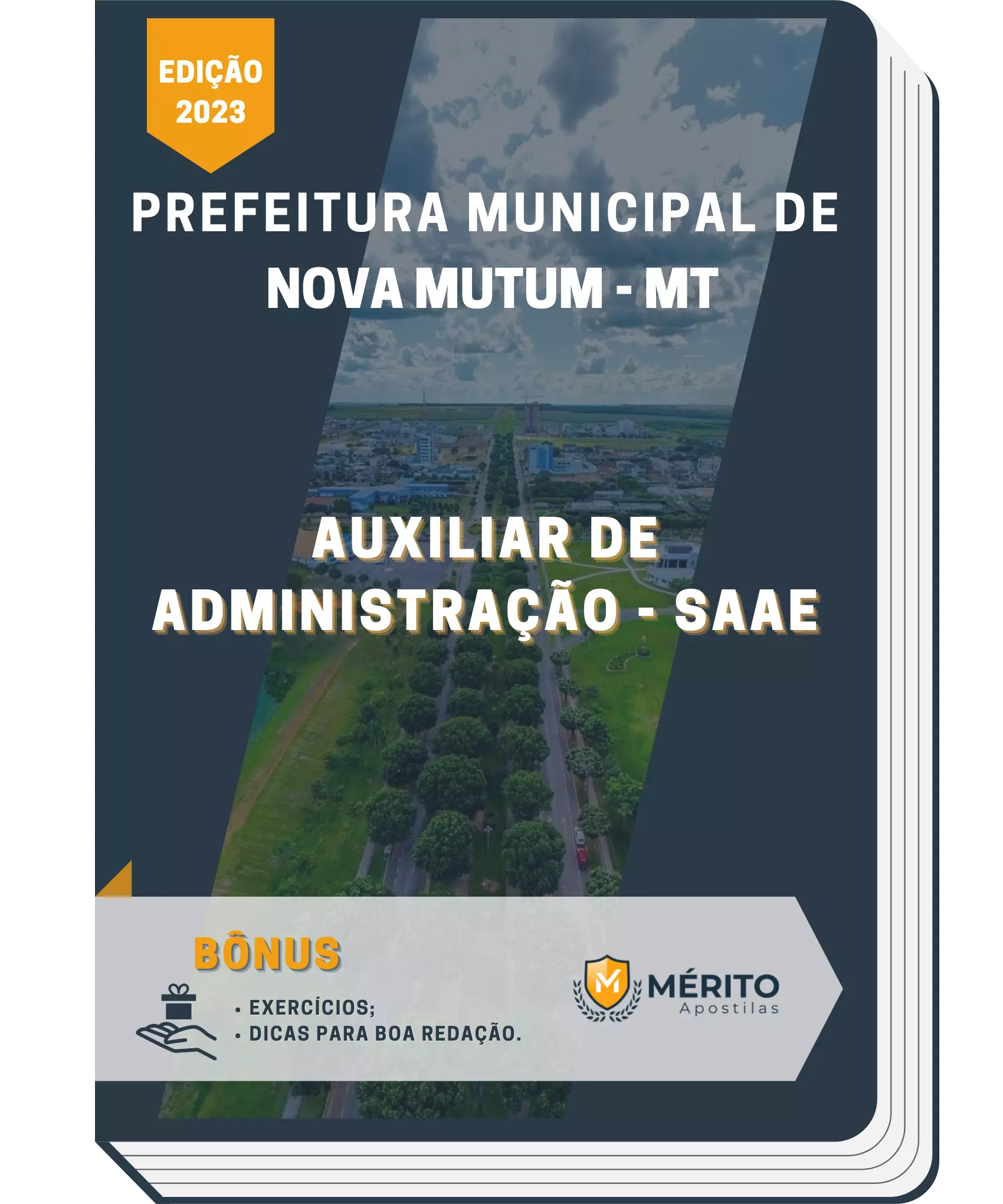 Apostila Auxiliar de Administração SAAE Prefeitura Municipal de Nova Mutum MT