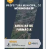 Apostila Auxiliar de Farmácia Prefeitura Municipal Morungaba SP